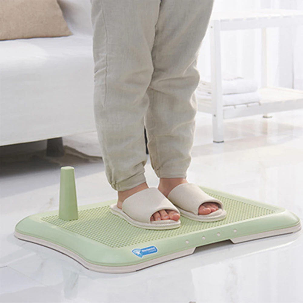 Inodoro para mascotas, inodoro portátil para entrenamiento de perros, orinal interior para perros pequeños, gatos, soporte para almohadilla para cachorros, bandeja fácil de limpiar, suministros para mascotas - imagen 3