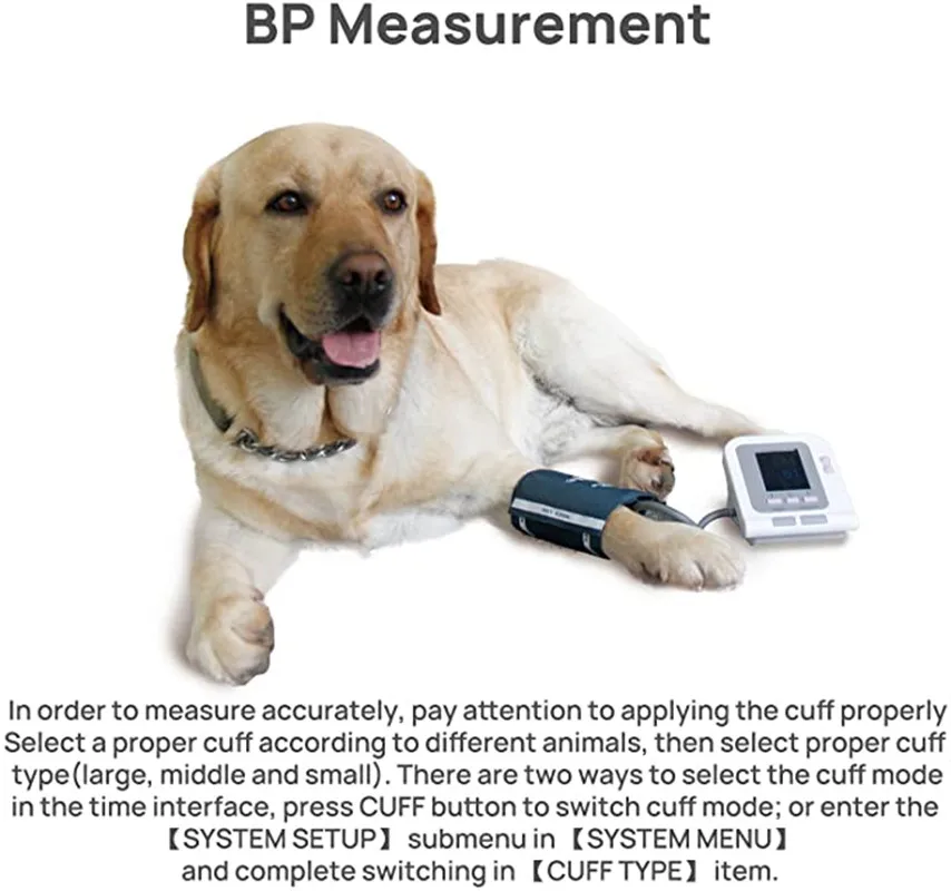 Monitor de presión arterial veterinario para gatos y perros pequeños - imagen 5