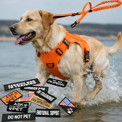 Arnés Táctico para Perro con Correa Elástica – Paseo y Entrenamiento