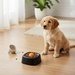 Cuenco lento antiasfixia para perros – Alimentación lenta antideslizante