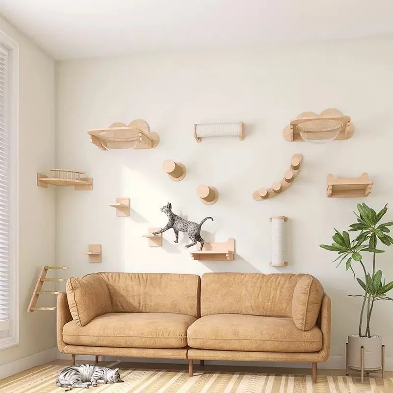 Hamaca y escalera para gatos