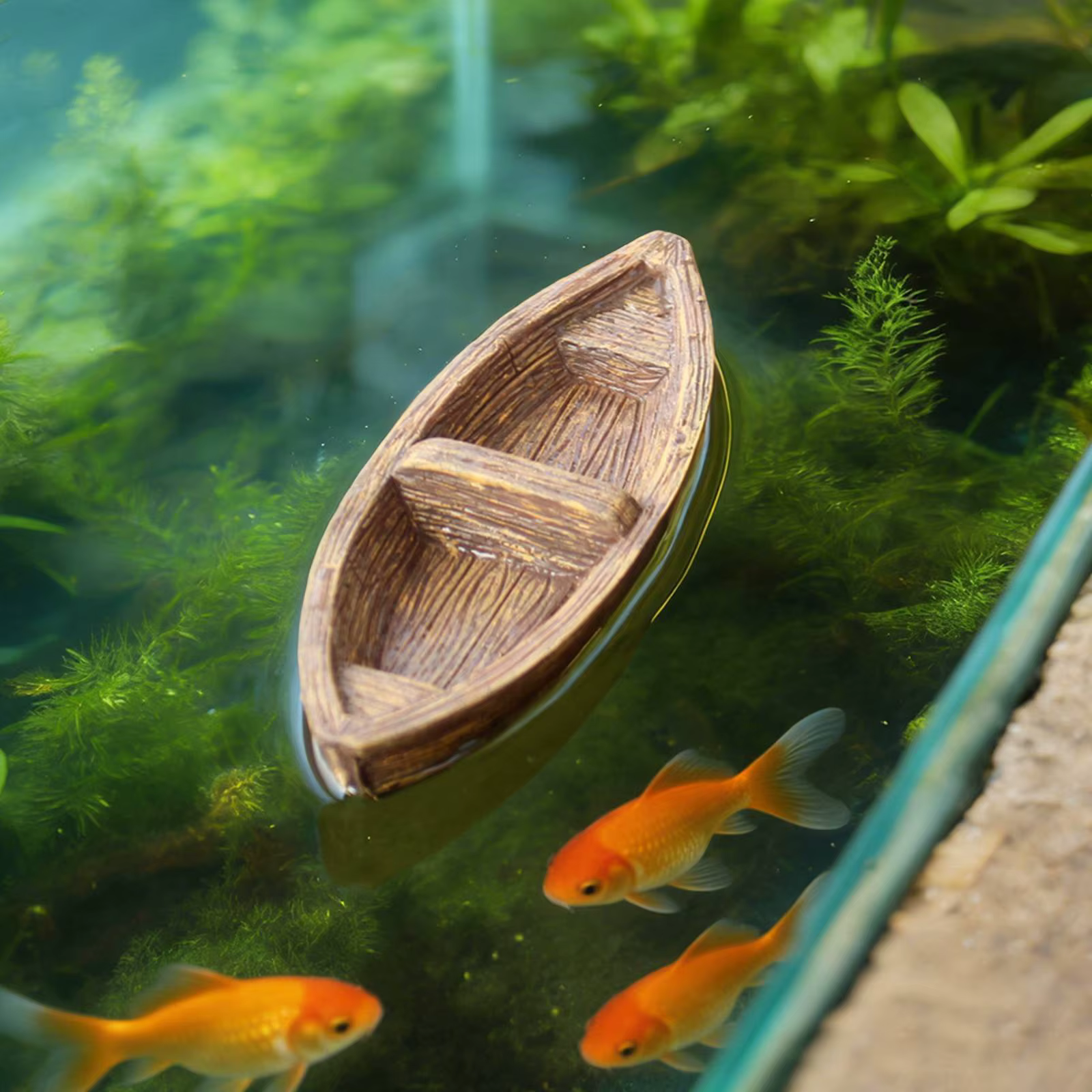 Adorno flotante de resina para jardín y estanque – Decoración acuática - imagen 3