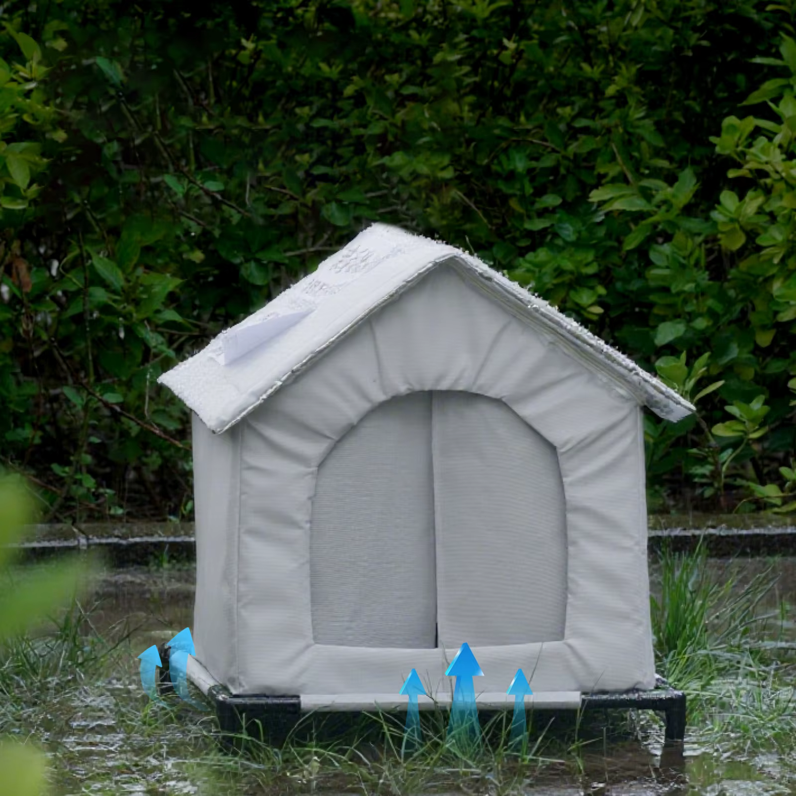 Shelter impermeable para gatos callejeros