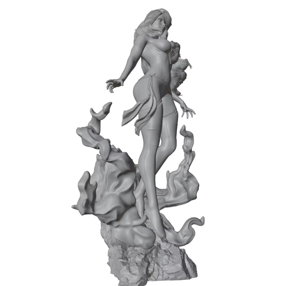 Modelo de personaje para hobby: acabado personalizado