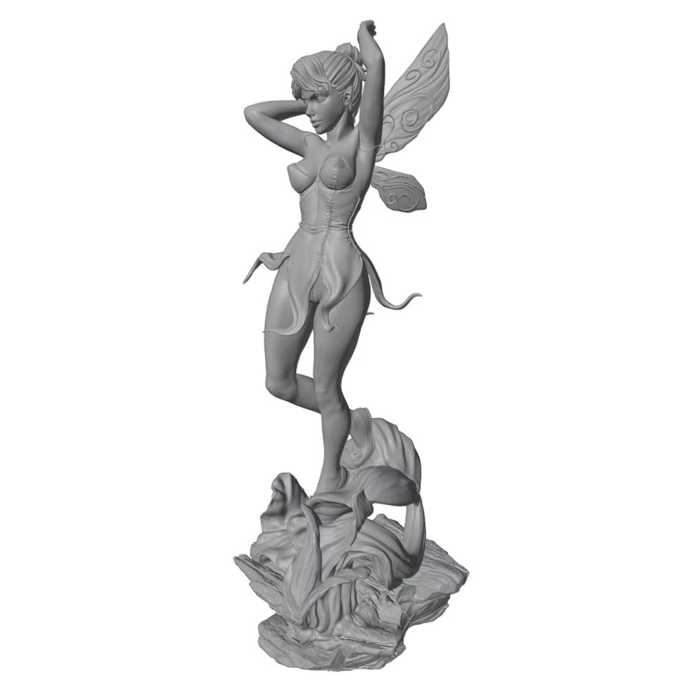 Figura decorativa 3D DIY para gatos y perros – Estatua mini gris - imagen 3