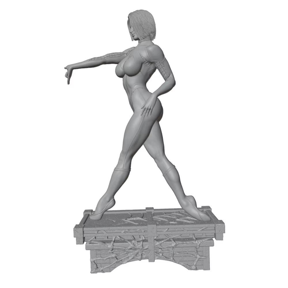 Kit modelo personaje de película en resina 3D DIY sin montar ni pintar