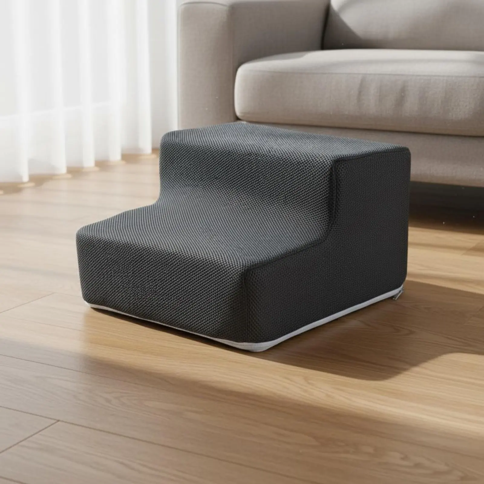 Escalera Plegable para Perros y Gatos – Rampa Antideslizante para Sofá - imagen 2