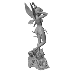 Figura decorativa 3D DIY para gatos y perros – Estatua mini gris