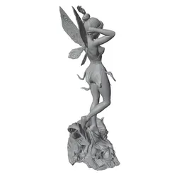 Figura decorativa 3D DIY para gatos y perros – Estatua mini gris