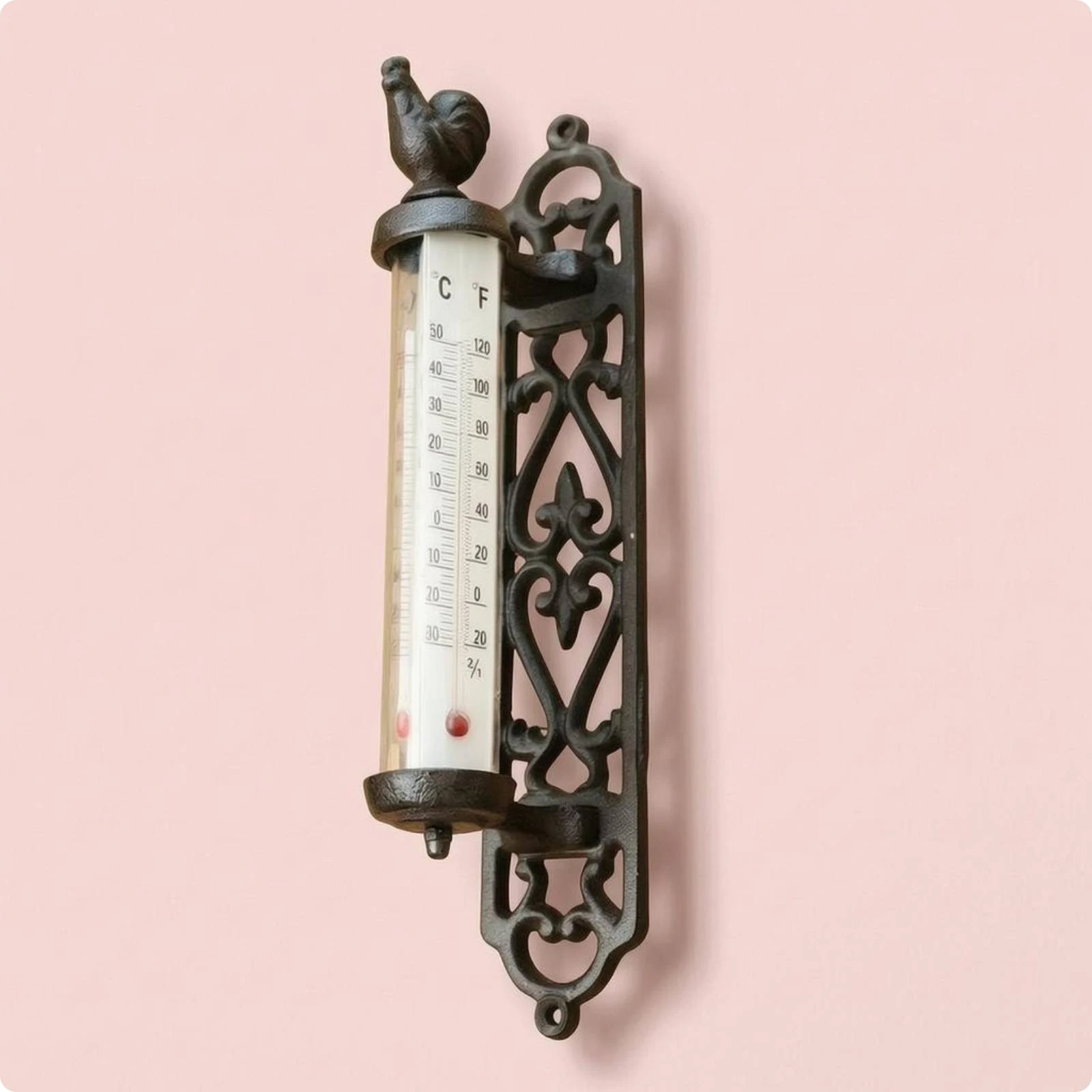 Termómetro Retro Vintage para Pared – Decorativo y Funcional - imagen 3