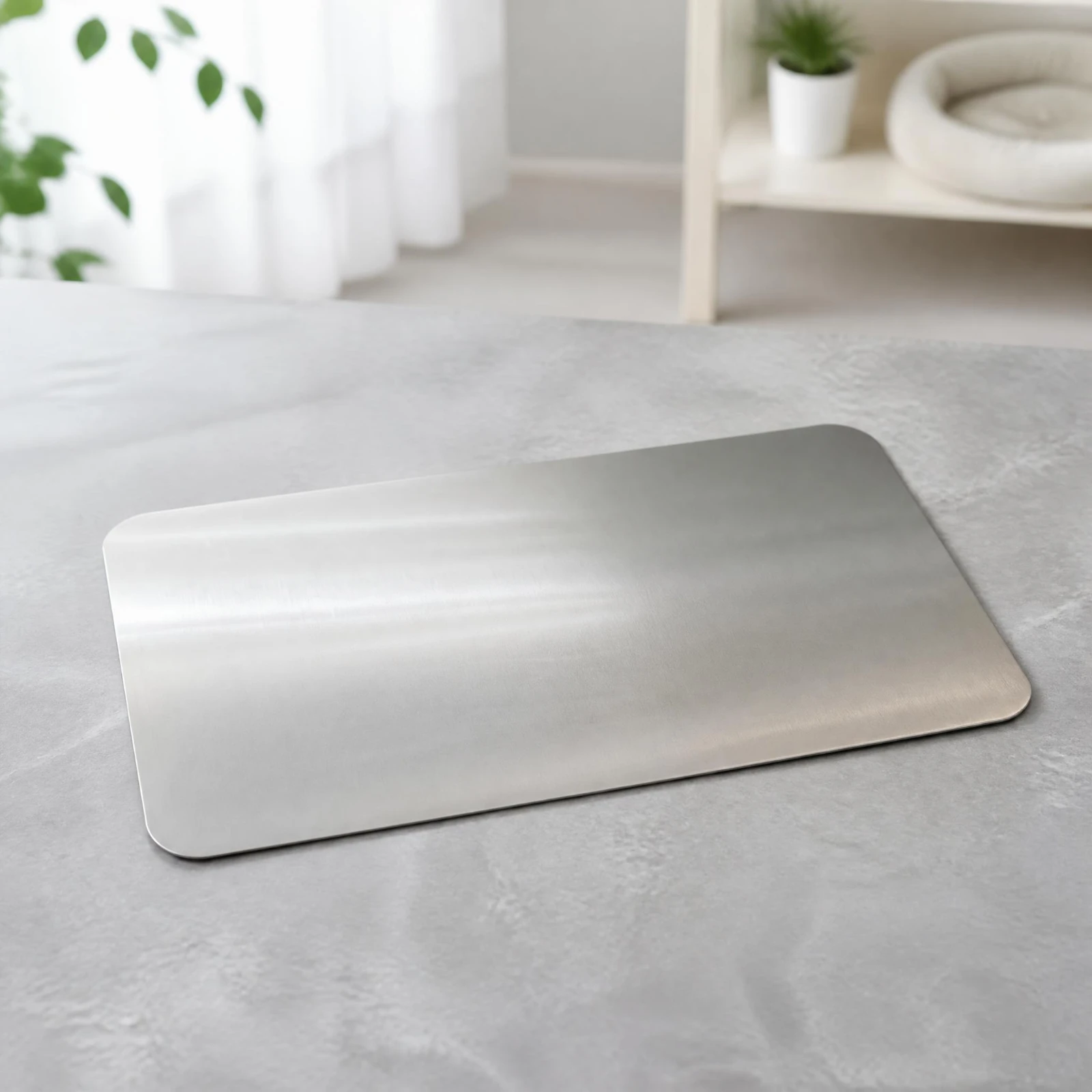 Placa refrigerante de acero para gatos y pequeños animales - imagen 5