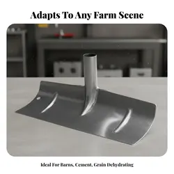 Rastrillo multiusos para granja – Pala para estiércol y nivelador de grano