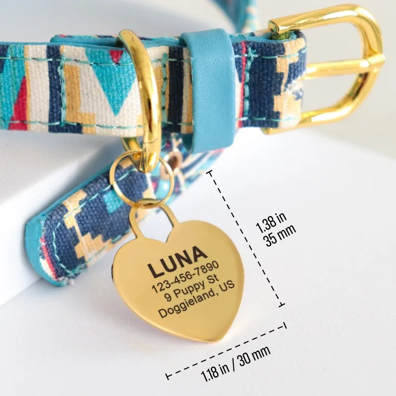 Placa identificativa personalizada para collar de perro y gato - imagen 3