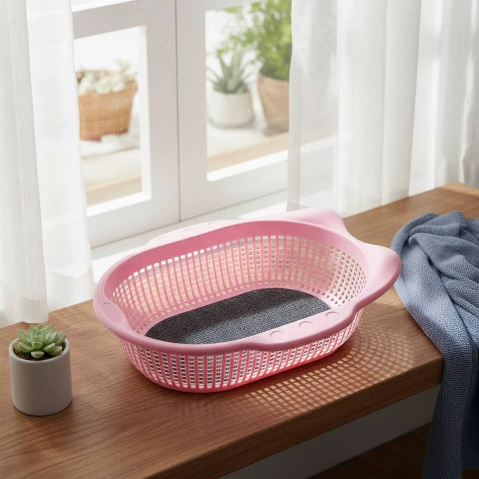 Cama transpirable gruesa para gatos de interior – Colchoneta lavable - imagen 2