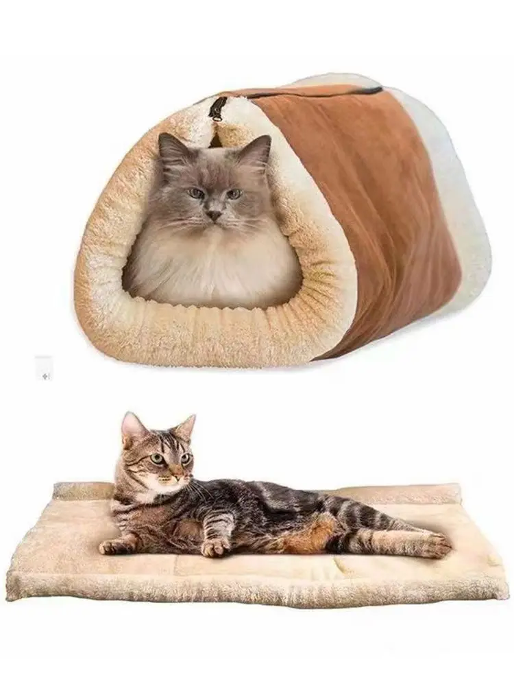 Cama de gato 2 en 1 vista frontal
