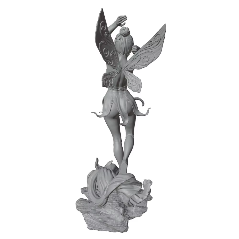 Figura decorativa 3D DIY para gatos y perros – Estatua mini gris - imagen 2