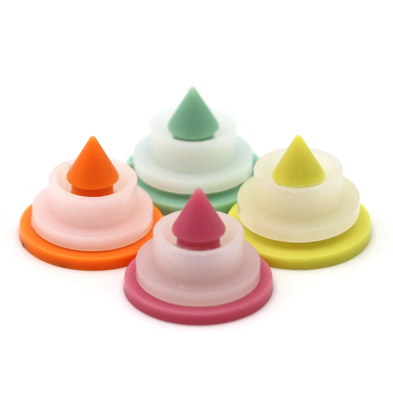 Detalle del material y el anillo transparente