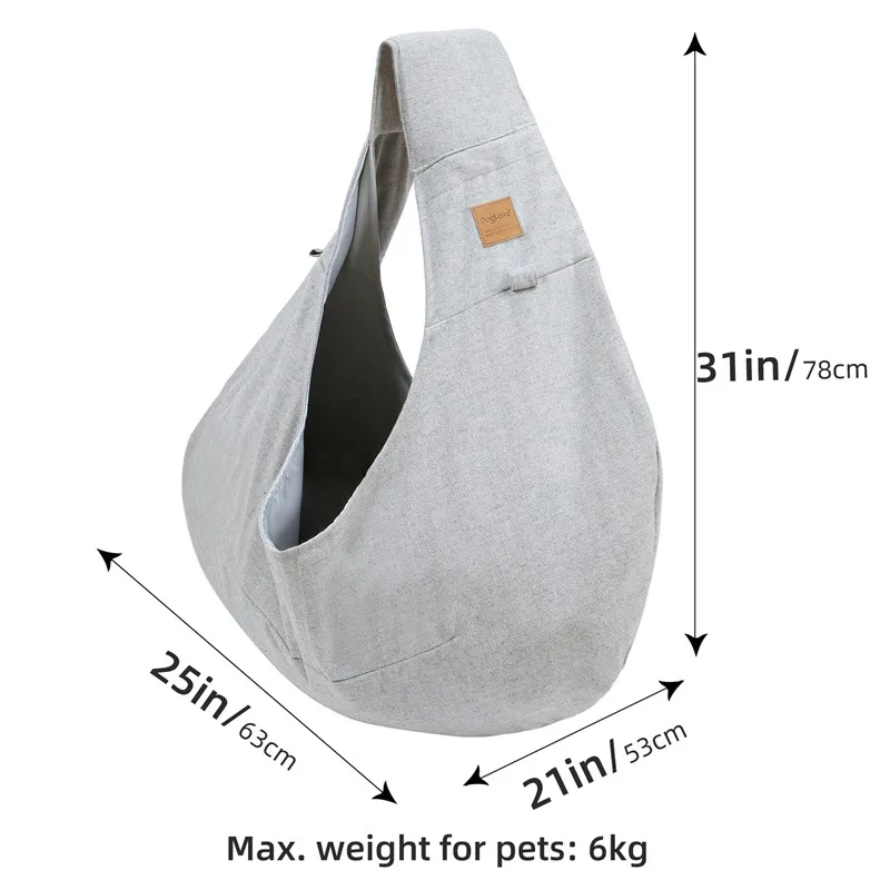 Mochila transportadora segura para gatos y perros pequeños – bolso - imagen 4
