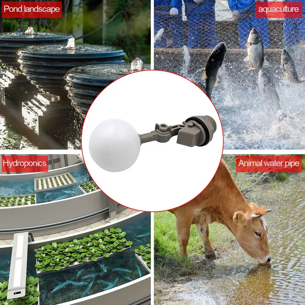 Válvula flotadora en instalación