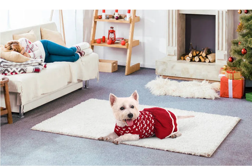 Detalle del tejido de punto acrílico