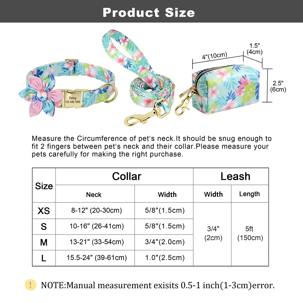 Collar personalizado con grabado de nombre