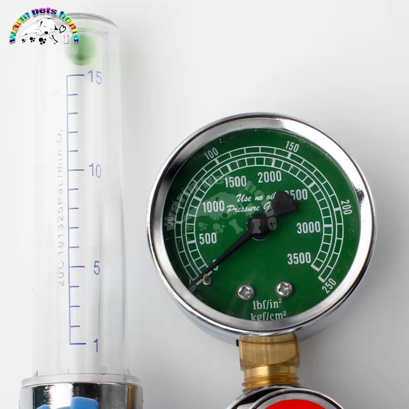 Inhalador de oxígeno para perros y gatos con regulador de flujo - imagen 4
