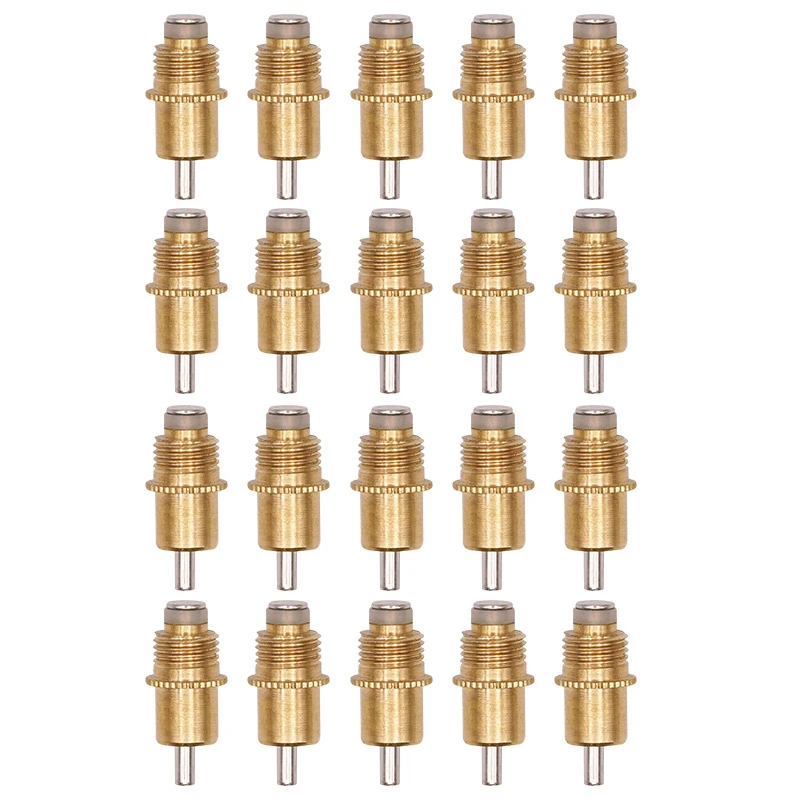 Pezones de cobre 9,5mm con anillos de sellado