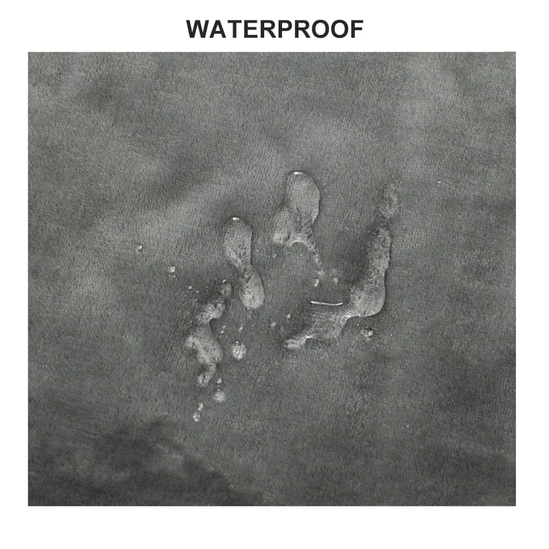 Detalle de costuras y acabados de la manta Benepaw