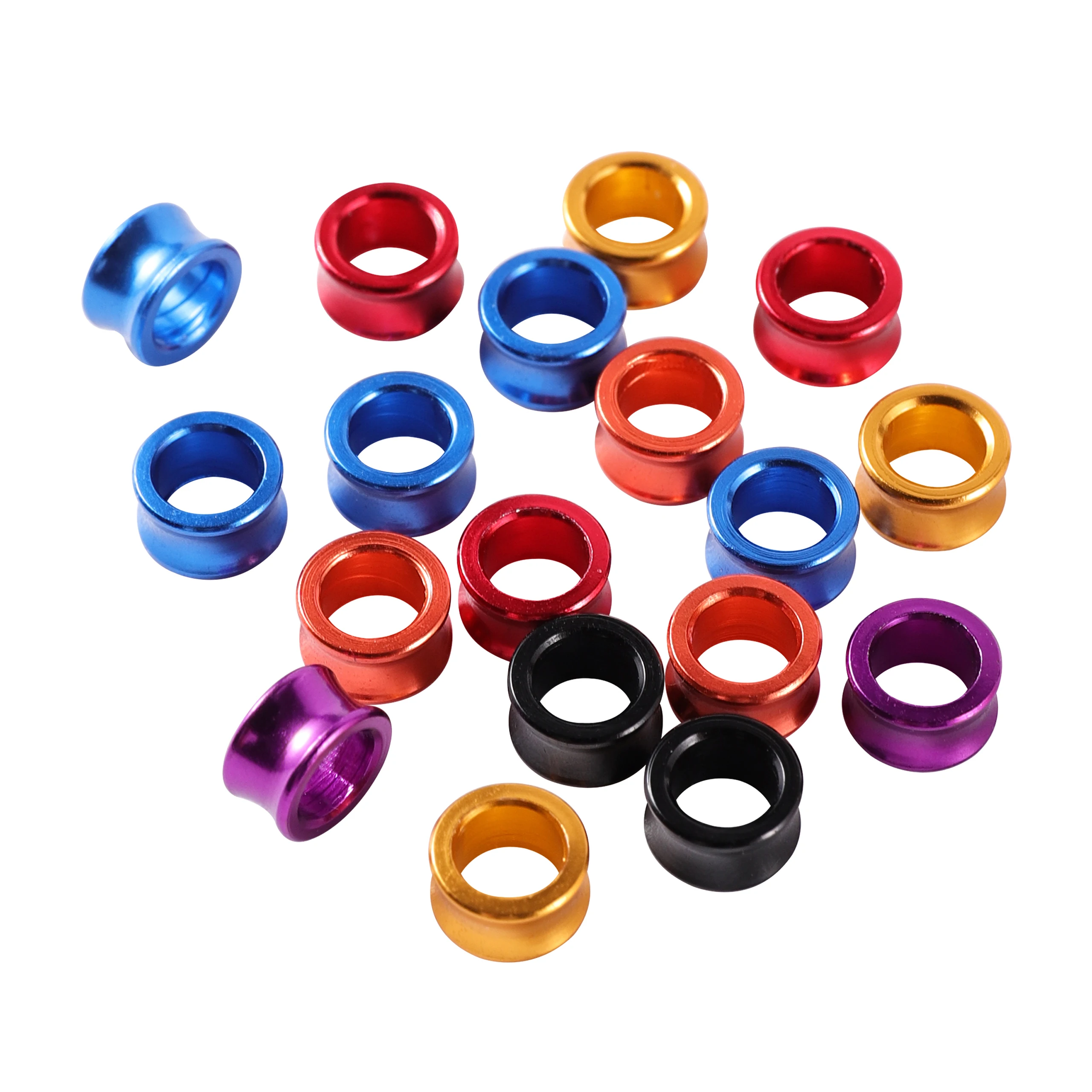 Anillo de pie de loro en colores mezclados - ejemplo