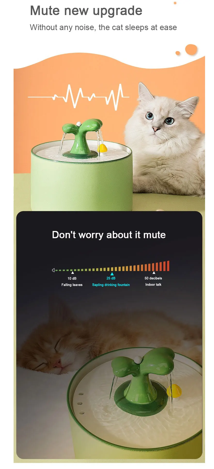 Vista lateral con cable de alimentación