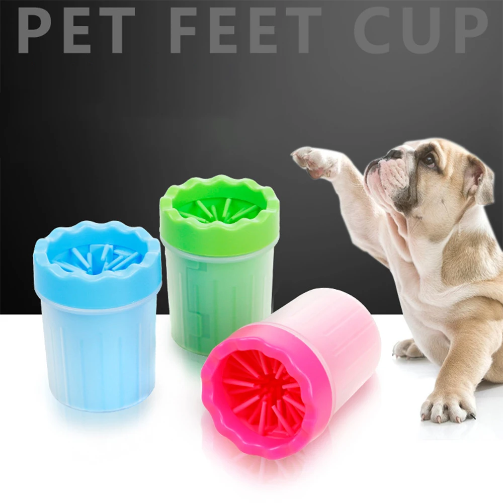 Taza limpiadora de patas de perro - vista general