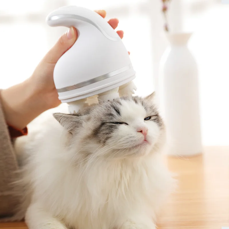 Masajeador eléctrico para gatos y perros: vibración profunda - imagen 3