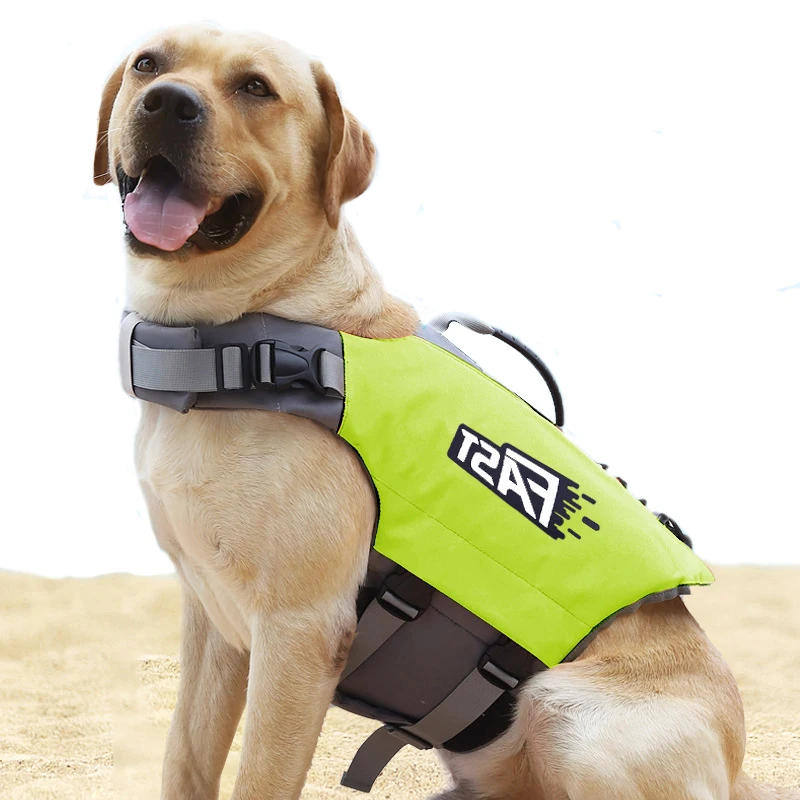 Chaleco salvavidas para perros con flotabilidad y asa de natación - imagen 5