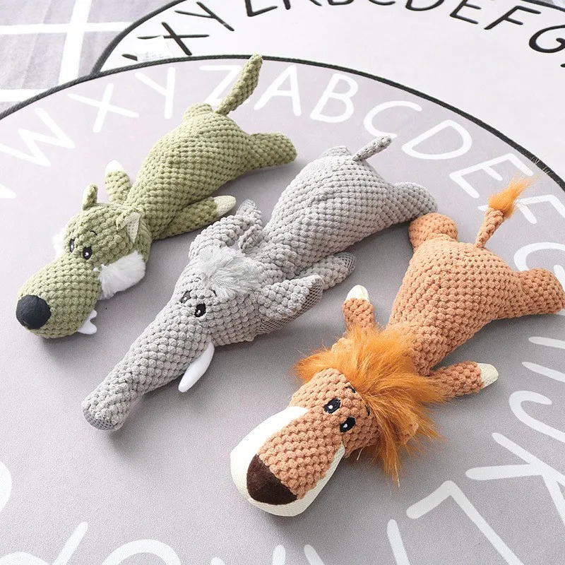 Juguete de peluche con diseño de cachorros