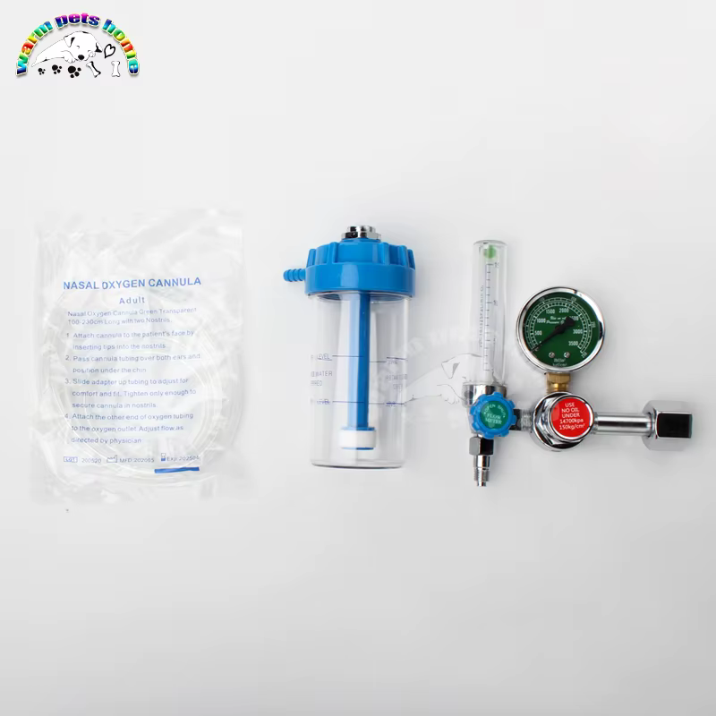 Inhalador de oxígeno para perros y gatos con regulador de flujo - imagen 2