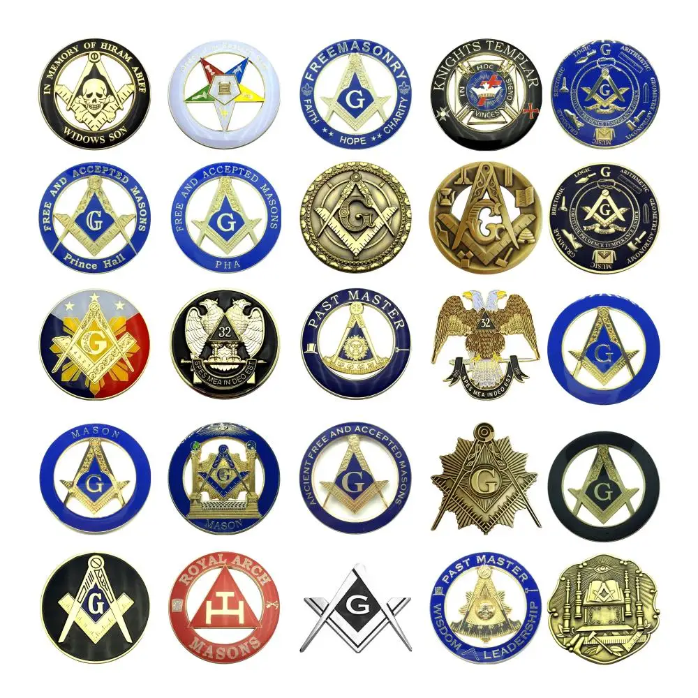 Vista frontal del emblema