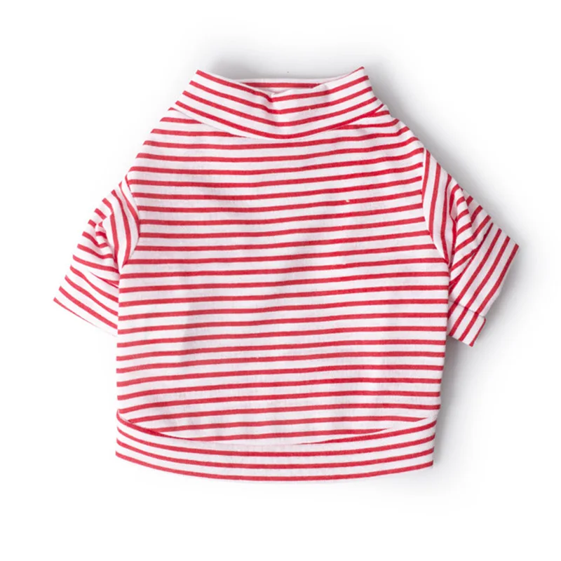 Chaleco de algodón para gatos con rayas - ropa fresca verano - imagen 3