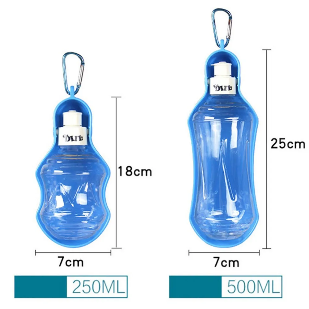 Comparativa de capacidades 250ml y 500ml