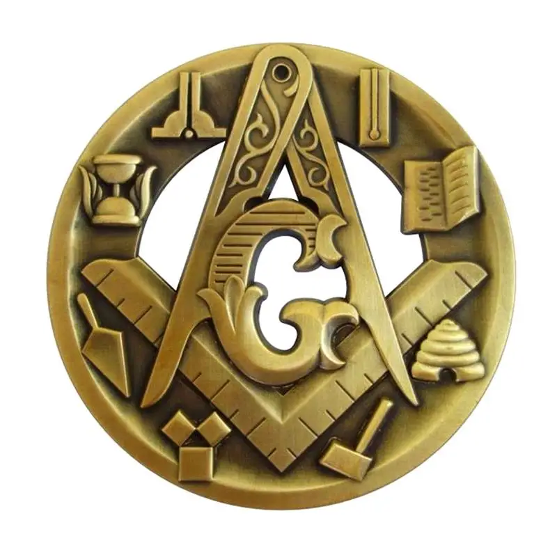 Vista lateral del emblema