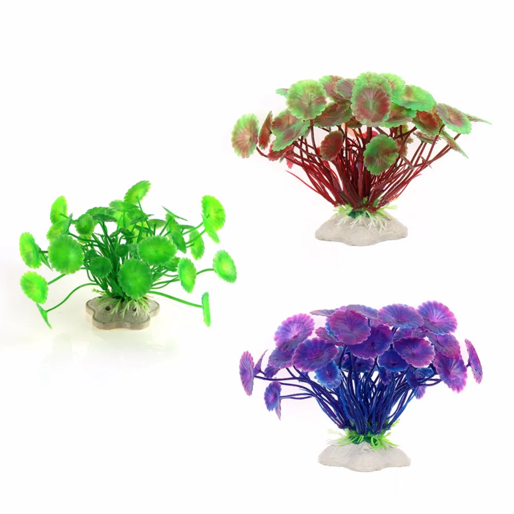 Plantas acuáticas simuladas