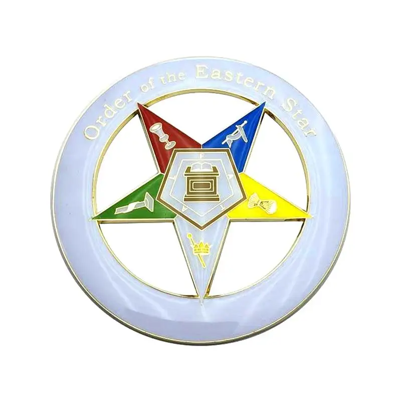 Emblema aplicado en vehículo