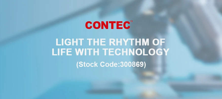 Vista frontal del Contec 8000G