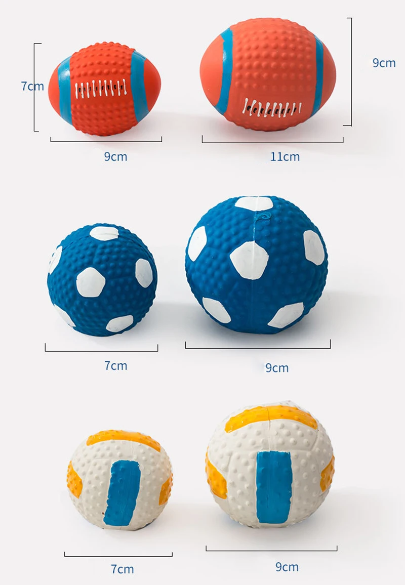 Pelota de goma en mano mostrando textura