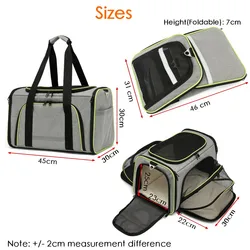 Transportín expandible blando para perros y gatos – Bolsa viaje