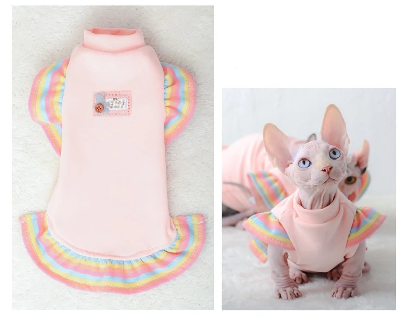 Gato con vestido esfinge hoopreety