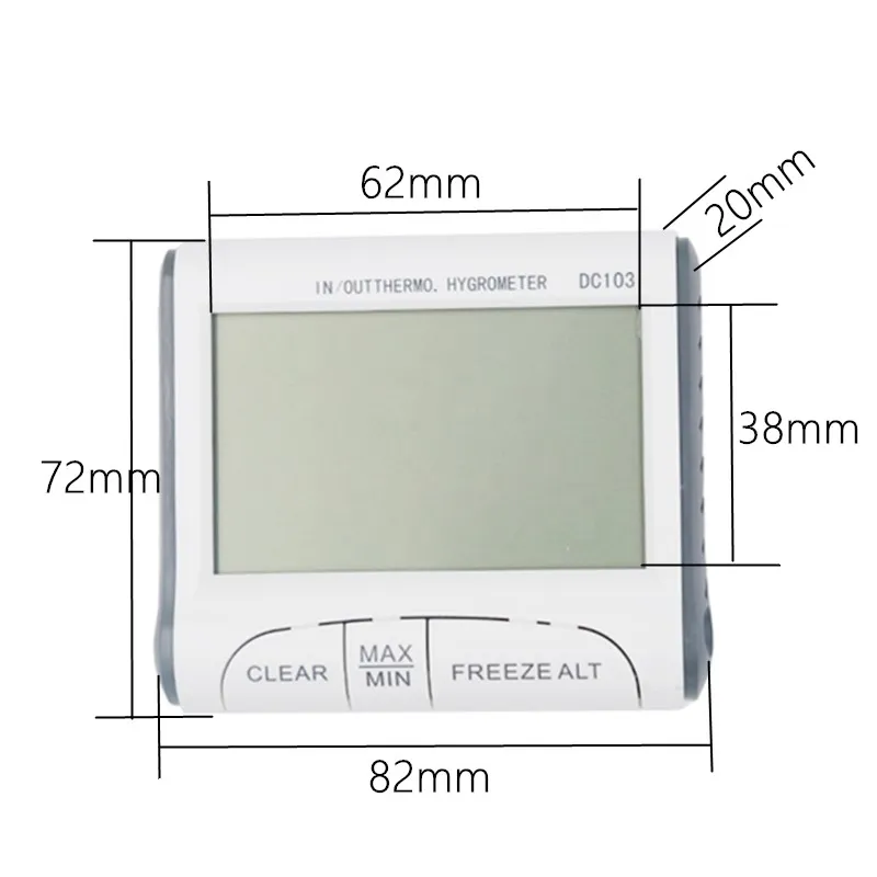 Sensor externo con cable para mediciones exteriores