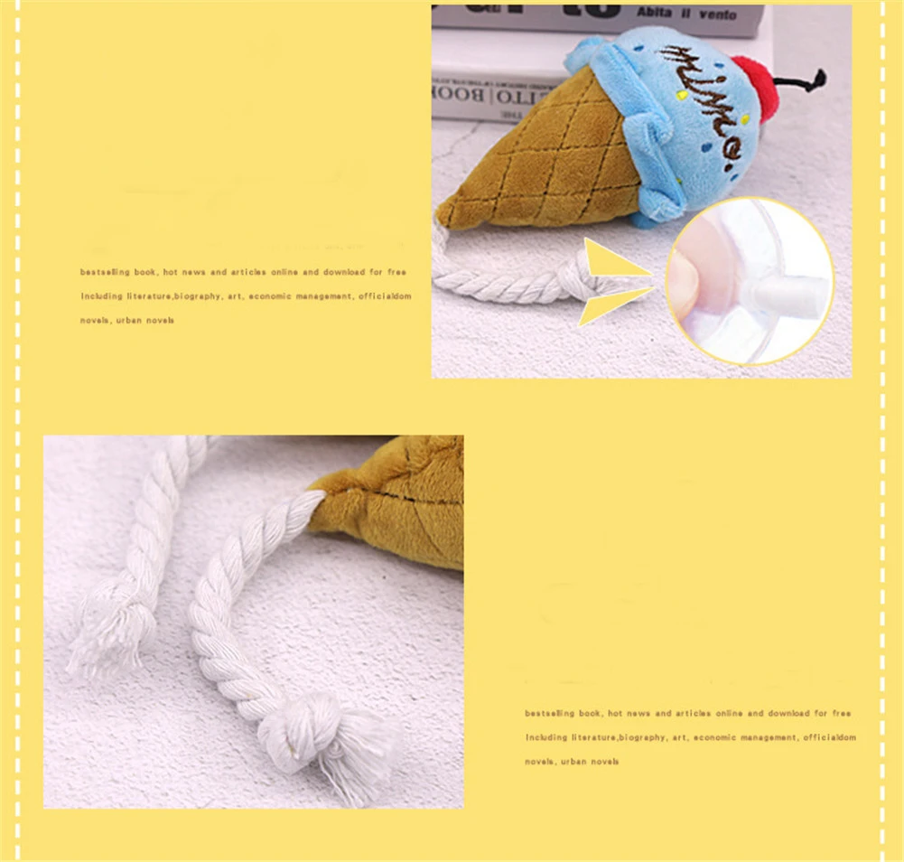 Felpa suave resistente para mordeduras