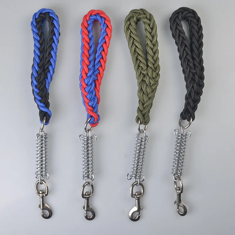 Correa de plomo nylon para perros grandes en varios colores