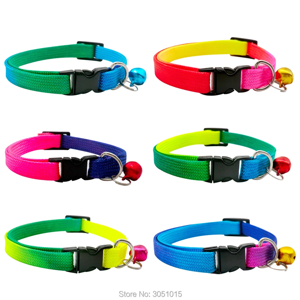 Collar con campana para cachorro - vista lateral