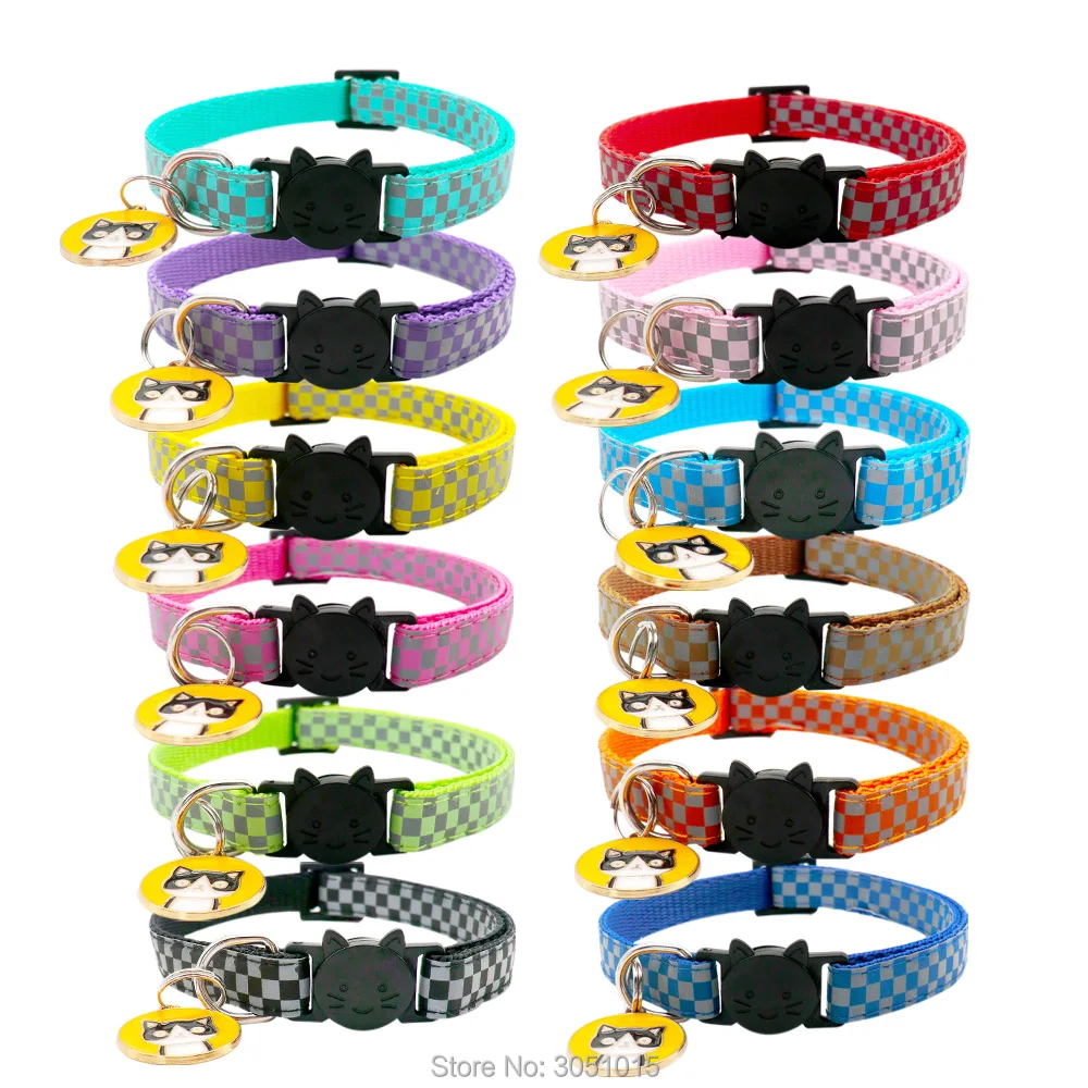 Collar reflectante – vista lateral